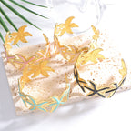 Ladies Open Cuff Bracelet with Expressive Star Motif Fashion Glam-Fashion Glam