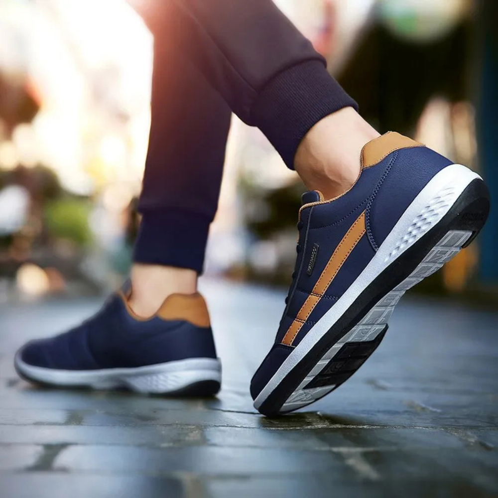 Fashion Glam | Waterproof Orthopedic Comfort Shoes Made of Leather