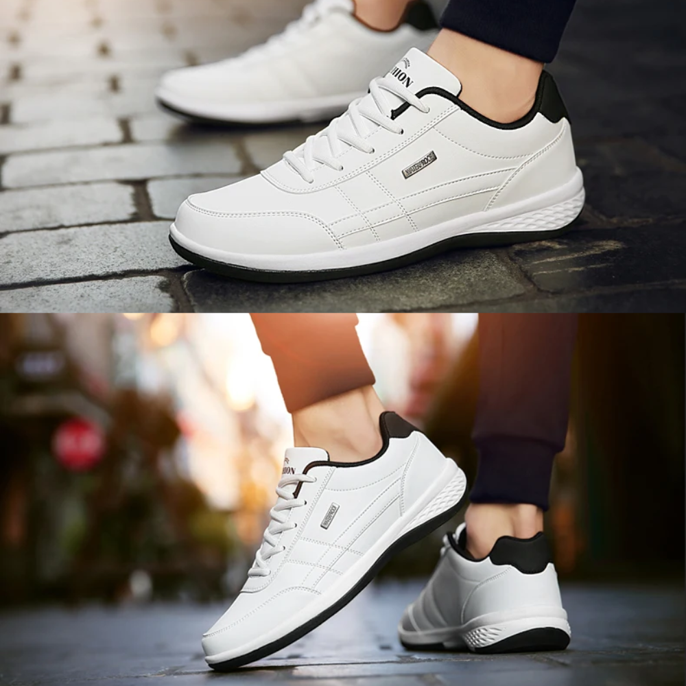 Fashion Glam | Waterproof Orthopedic Comfort Shoes Made of Leather