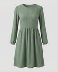Leisure dress women's knitted dress A-line-Fashion Glam