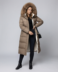 Long quilted coat women's winter-Fashion Glam