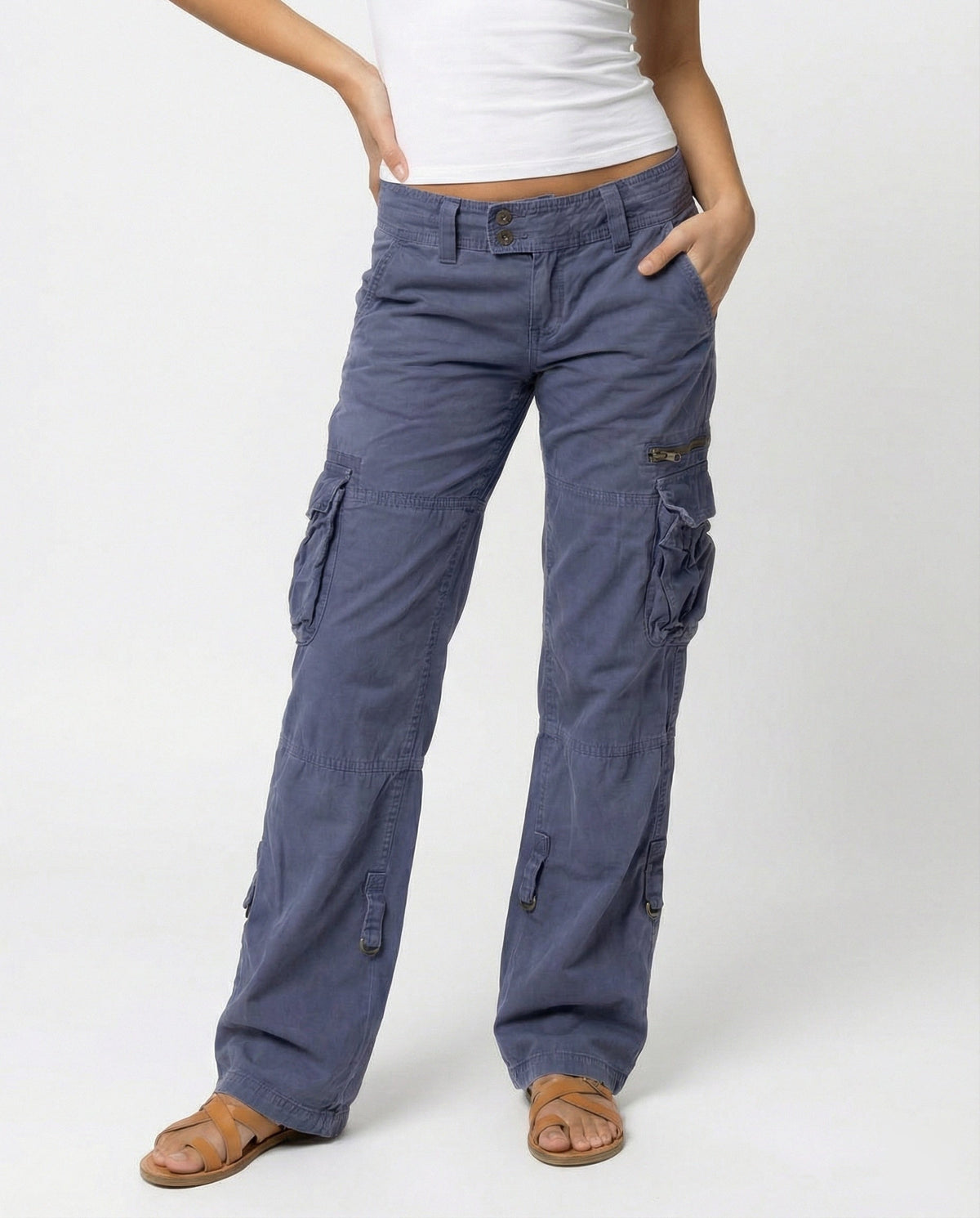 Fashion Glam - Elegant Cargo Pants for Women Modern Cut