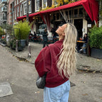 Fashion Glam | Oversized Vegan Leather Jacket - Modern, Stylish & Animal Friendly