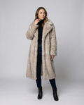 Luxurious women's faux fur coat-Fashion Glam