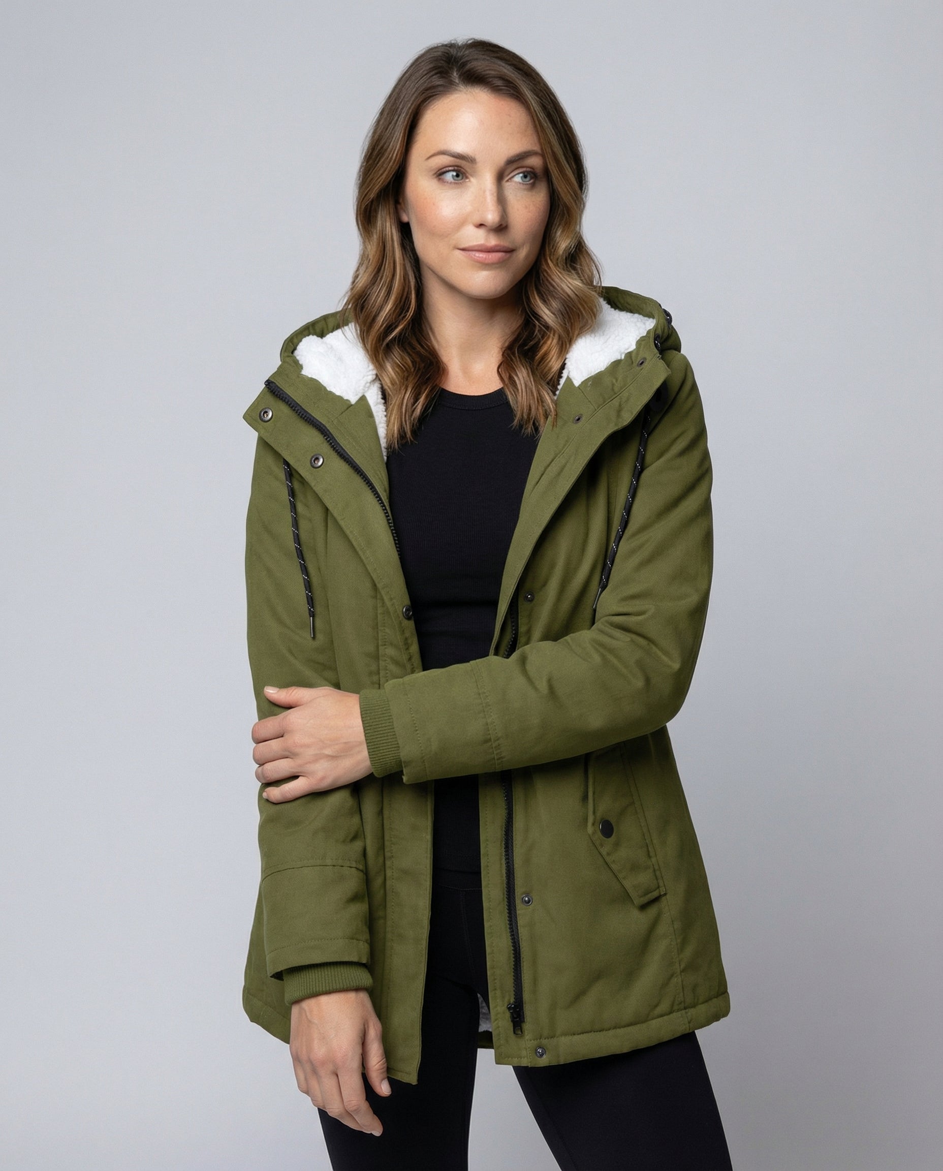 Luxurious women's winter coat-Fashion Glam