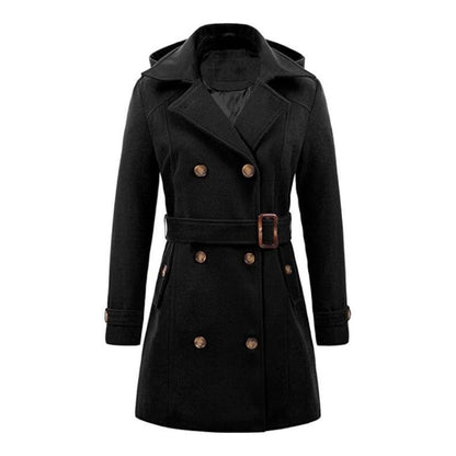 MAISON ASHBURY - ELEGANT HOODED COAT