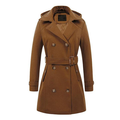 MAISON ASHBURY - ELEGANT HOODED COAT