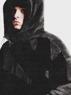 Fashion Glam | Men's Hooded Zip-Up Warm Fleece Jacket
