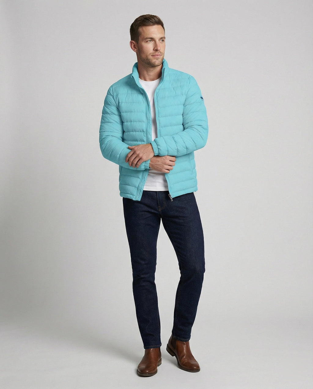 Fashion Glam | Men's Luxury Down Puffer Jacket - Warm & Stylish