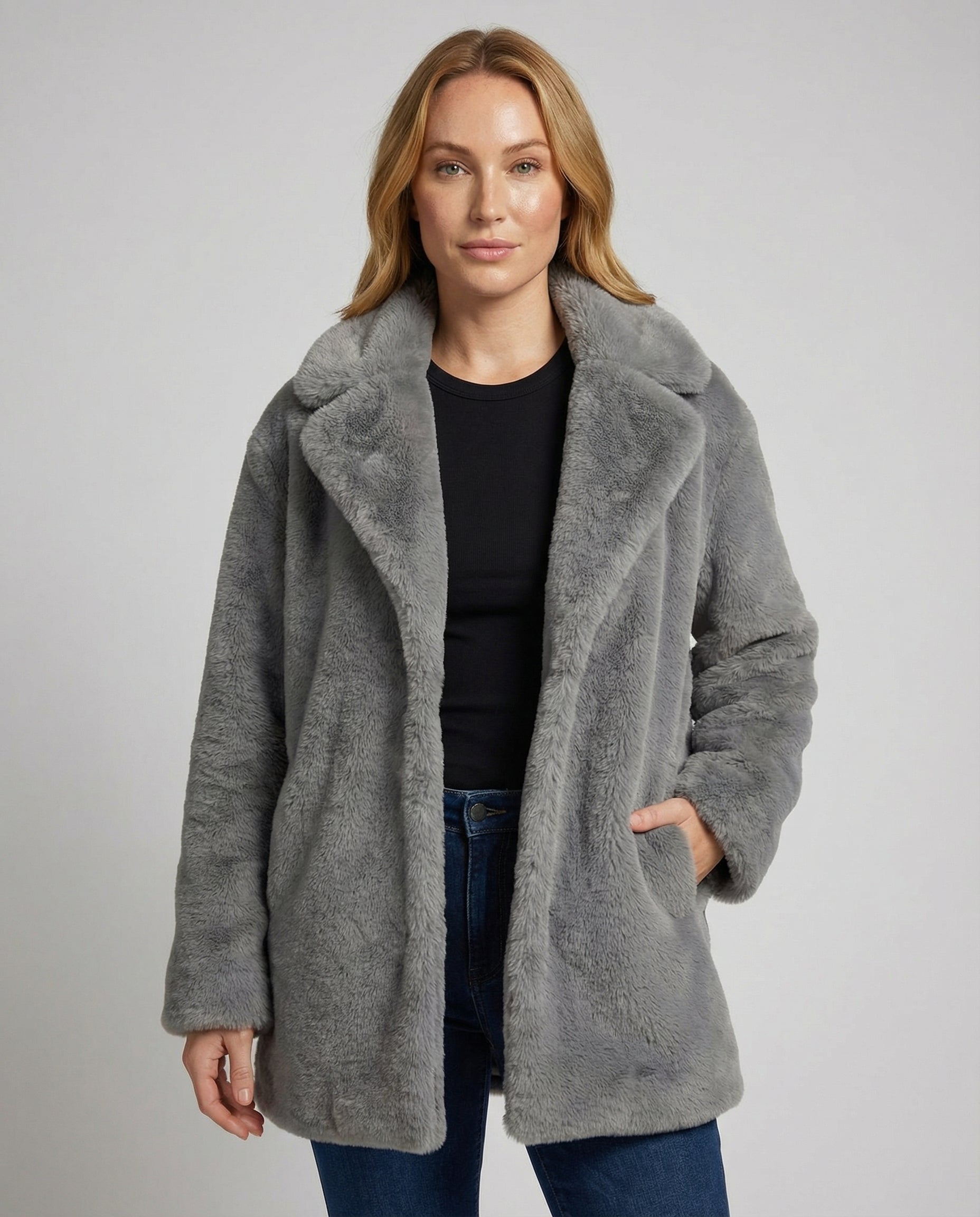 Mid-Length Winter Jacket Women-Fashion Glam