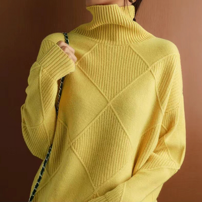 NIA - ELEGANT TURTLENECK JUMPER