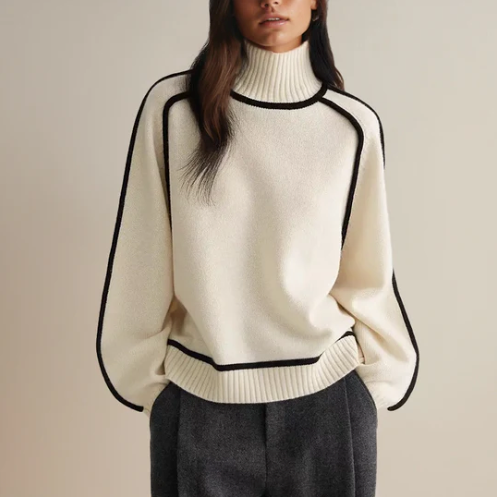 CORINNE - LUXURIOUS TURTLENECK JUMPER