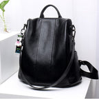 Fashion Glam | Anti-Theft Leather Backpack