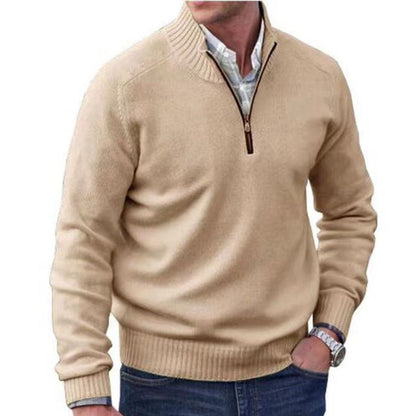 OAKWOOD - CLASSIC QUARTER-ZIP JUMPER