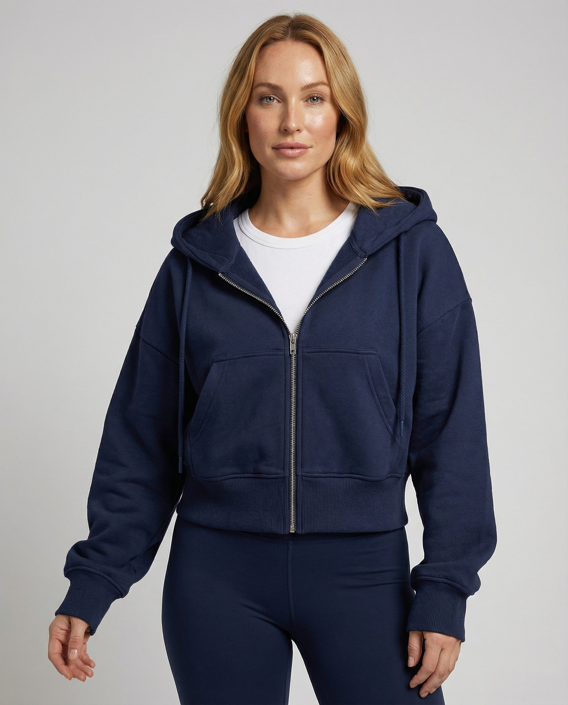 Oversize Sweatshirt Zipper-Fashion Glam
