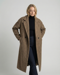 Oversized Wool Coat Women Elegant-Fashion Glam