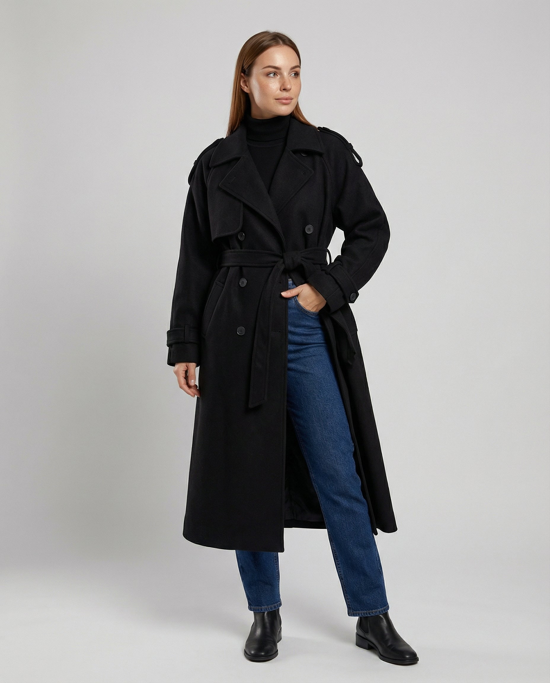 Oversized Wool Winter Jacket-Fashion Glam