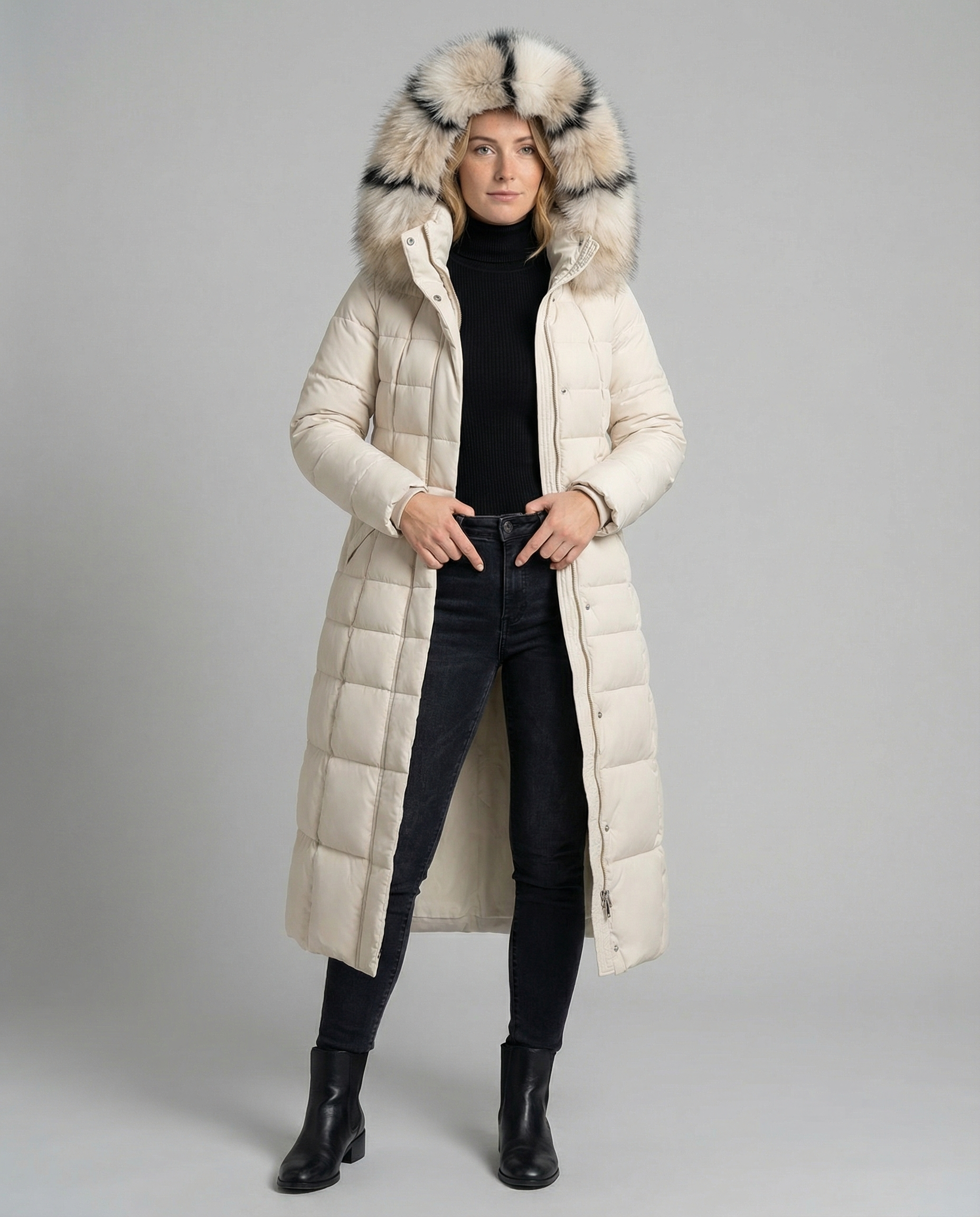Padded women's down jacket-Fashion Glam
