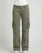 Fashion Glam - Elegant Cargo Pants for Women Modern Cut