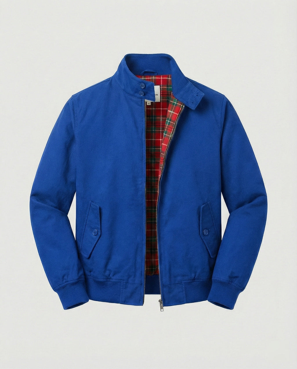 Men's Harrington jacket with zipper
