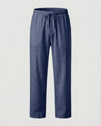 Casual linen pants men's