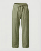 Casual linen pants men's