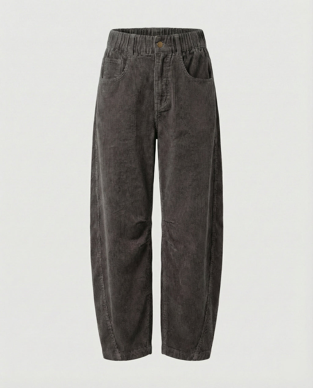 Women's Cord Trousers Women's Wide High Waist