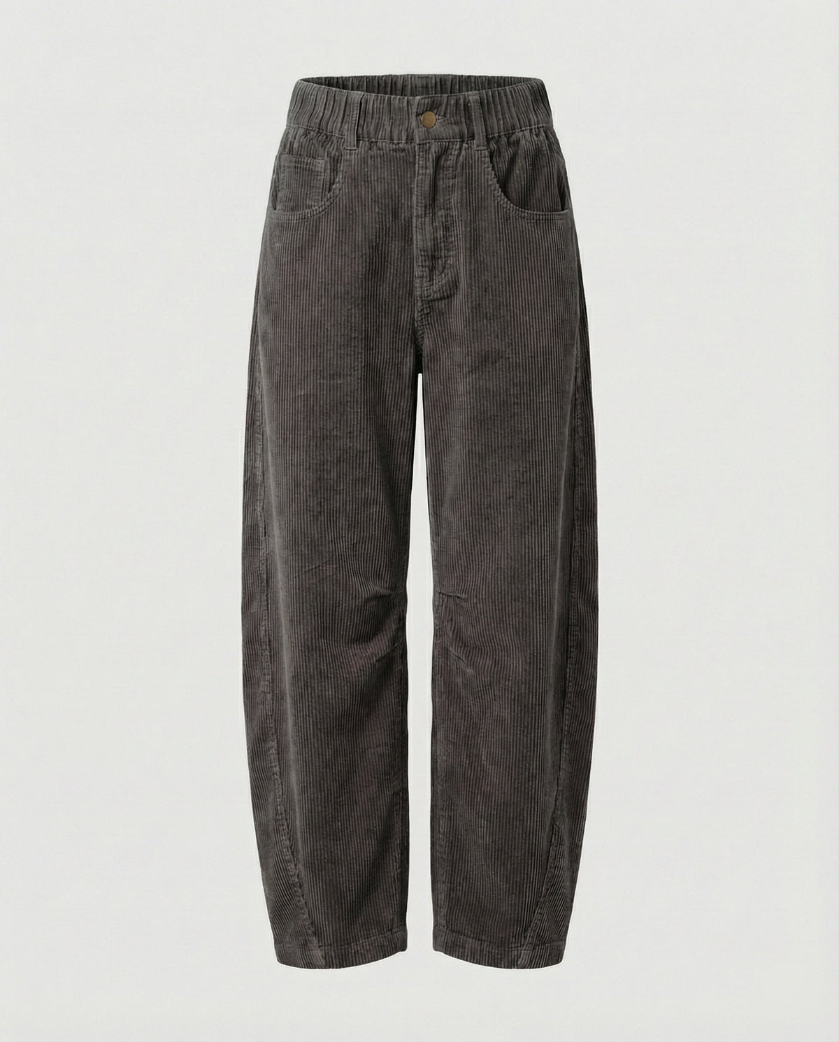 Women's Cord Trousers Women's Wide High Waist