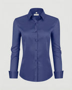Women's Shirt Blouse Stretch Tailored