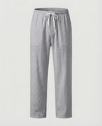 Casual linen pants men's