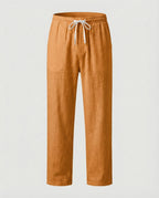Casual linen pants men's