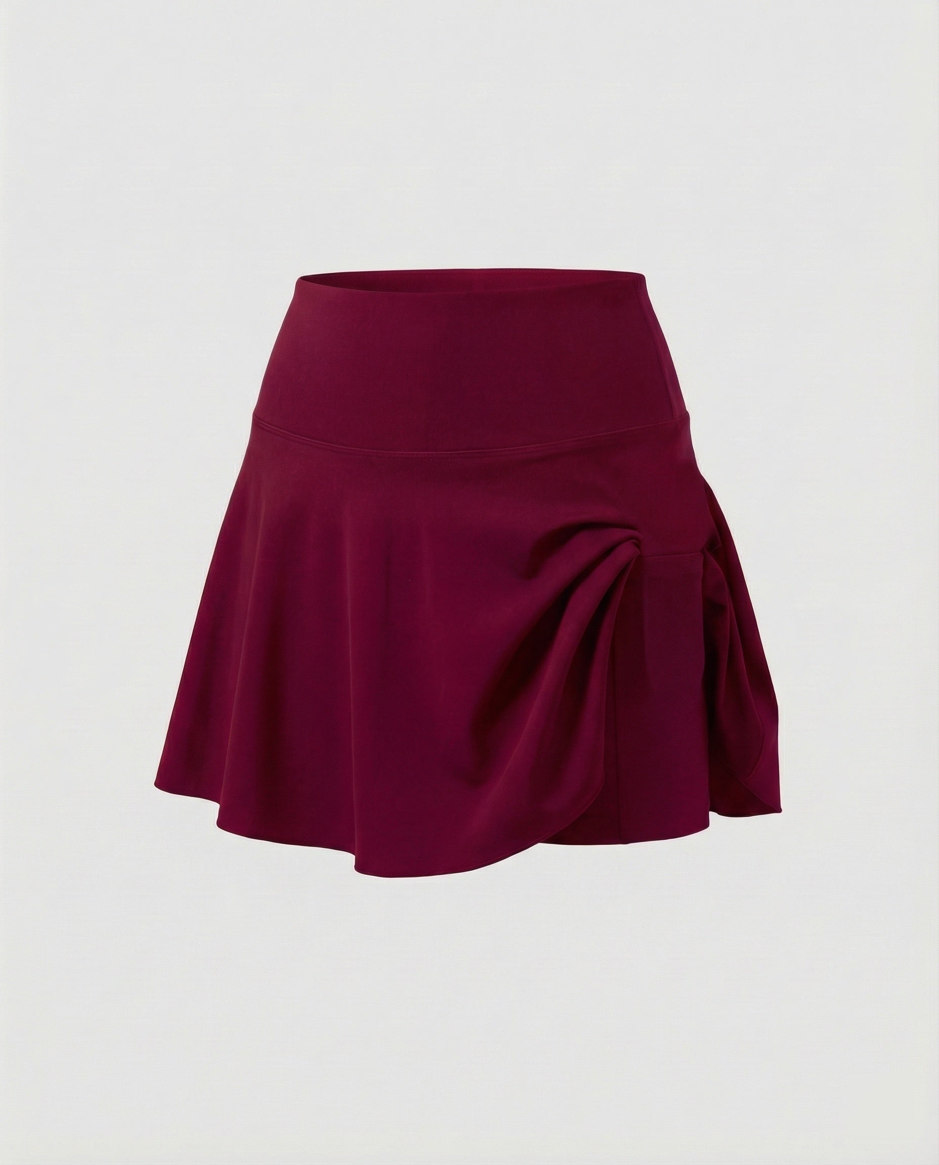 Women's high-waisted swim skirt with side pocket