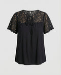 Women's Blouse Top Lace Tunic A-Line