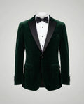 Fashion Glam | Men's Summer Jacket with Slim Fit and Contrasting Lapel