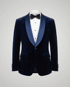 Fashion Glam | Men's Summer Jacket with Slim Fit and Contrasting Lapel