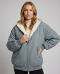 Reversible Oversize Winter Jacket-Fashion Glam