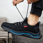 Orthopedic safety shoes with steel toe