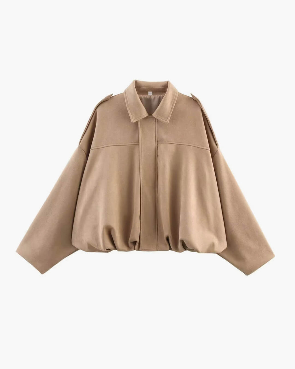 Fashion Glam | Suede Bomber Jacket