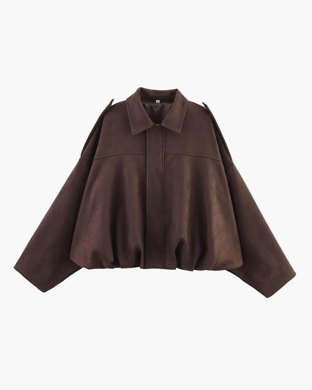 Fashion Glam | Suede Bomber Jacket