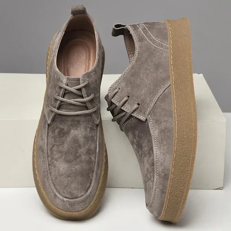 Fashion Glam | High-Quality Suede Sneakers For Men
