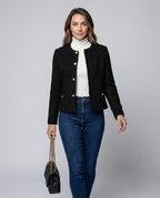 Simple Single-Breasted Women's Jacket Elegant-Fashion Glam