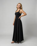 Soft Square Maxi Dress Women-Fashion Glam