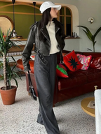 Fashion Glam | Short-Cut Biker Jacket - Vintage & Stylish