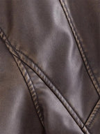 Fashion Glam | Short-Cut Biker Jacket - Vintage & Stylish