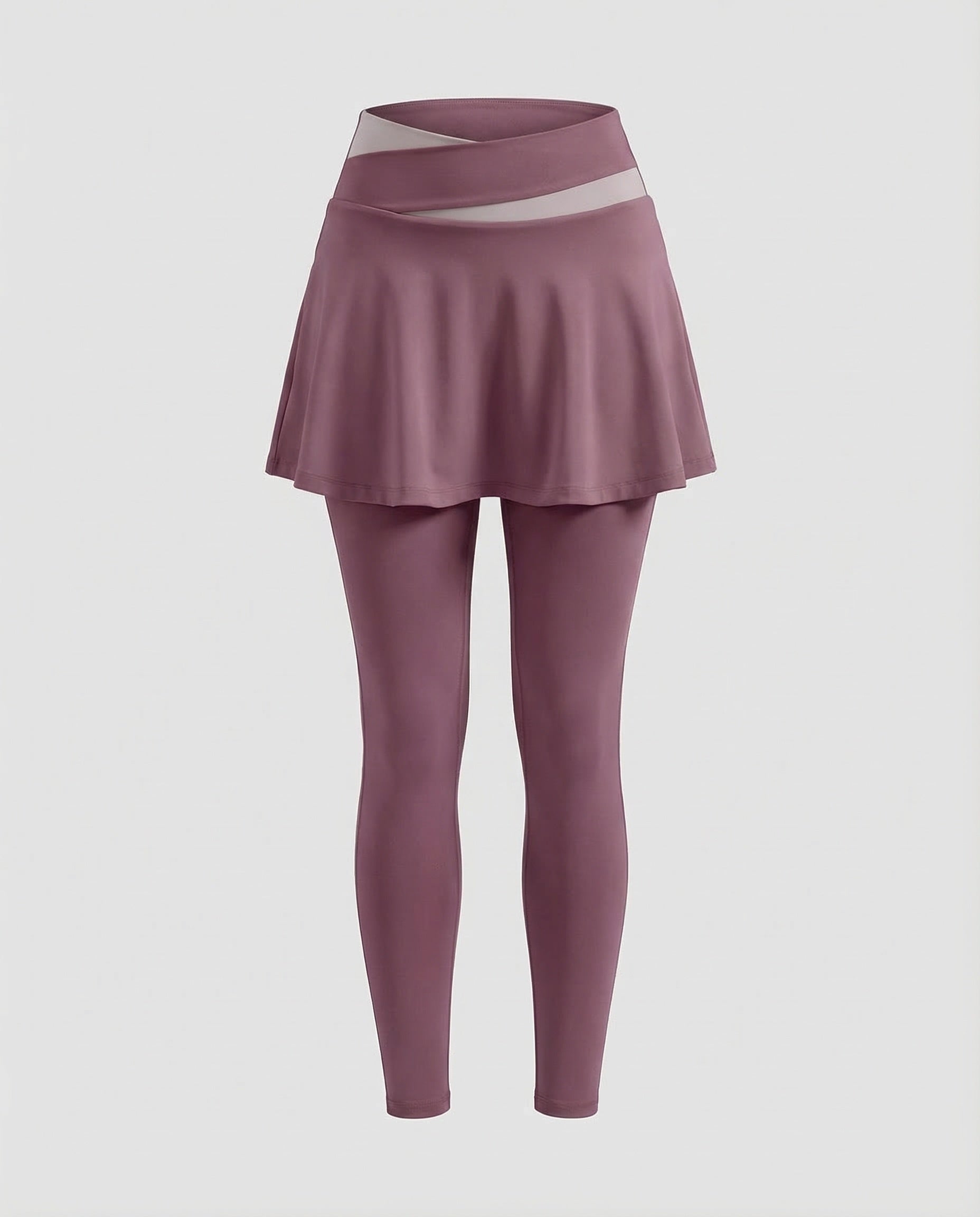 Sport leggings women with skirt-Fashion Glam