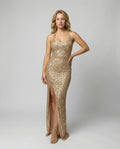 Stylish dress High slit-Fashion Glam
