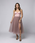 Tulle Corset Evening Dress Women-Fashion Glam