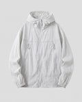 Unisex nan ultralight breathable windbreaker with hood and zipper Fashion Glam-Fashion Glam