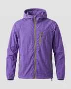 Unisex nan ultralight hoodie jacket with pack function, wind and water-repellent DWR coating and zippered pockets Fashion Glam-Fashion Glam