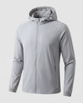 Unisex nan ultralight UV protection sun jacket with hood, breathable and quick-drying Fashion Glam-Fashion Glam